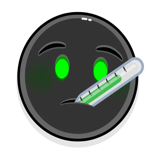 Стикер 20 Emojis Toxic