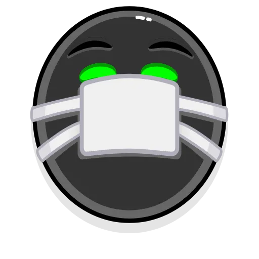 Стикер 10 Emojis Toxic