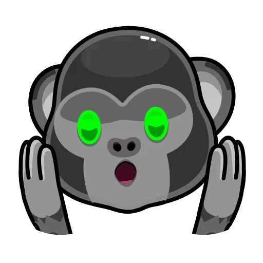 Стикер 46 Emojis Toxic