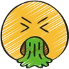 Стикер 44 Emojis