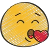 Стикер 53 Emojis