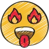 Стикер 17 Emojis