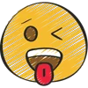Стикер 54 Emojis
