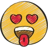 Стикер 57 Emojis