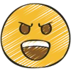 Стикер 42 Emojis