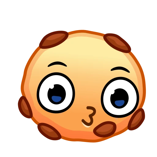 😘 Стикер «Cookie Emotions» для Telegram
