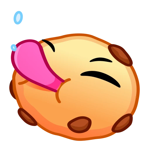 😝 Стикер «Cookie Emotions» для Telegram