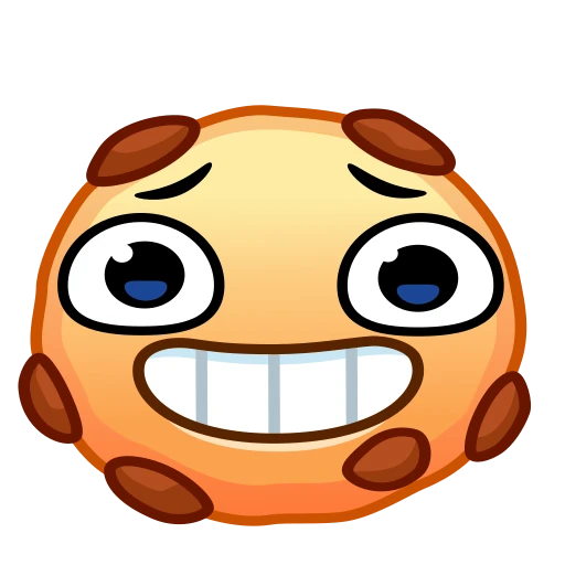 😬 Стикер «Cookie Emotions» для Telegram