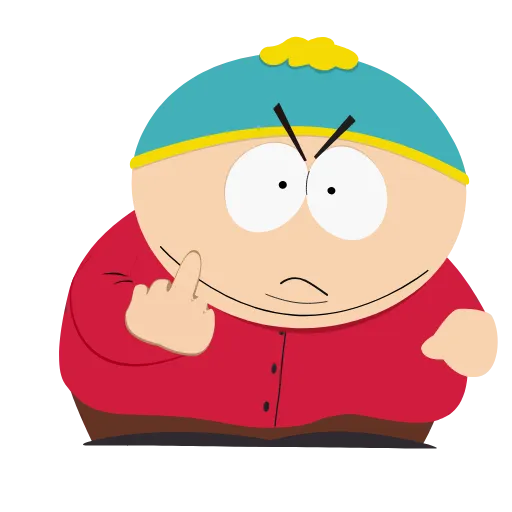 Стикер 9 Eric Cartman Animated