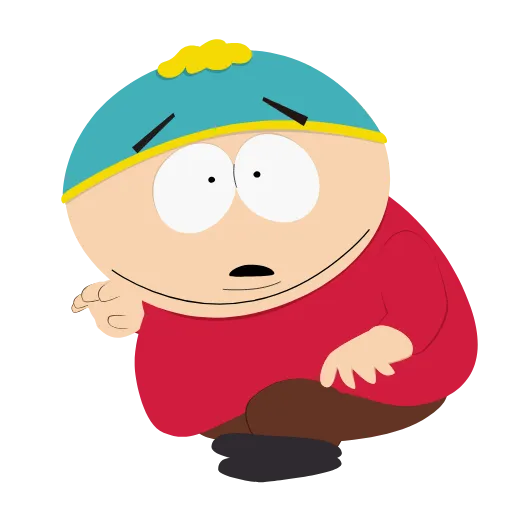 Стикер 6 Eric Cartman Animated