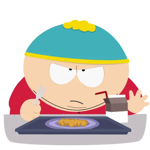 Стикер 3 Eric Cartman Animated