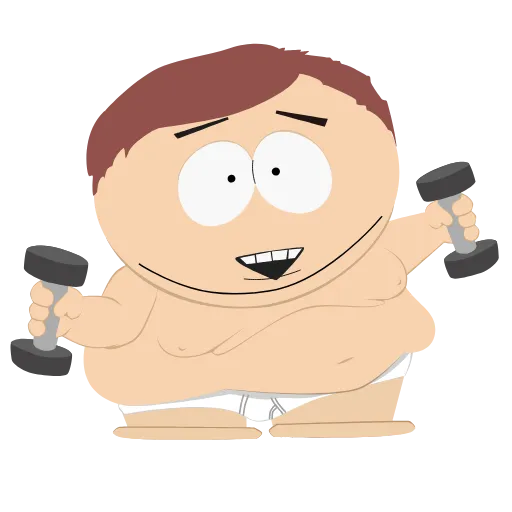 Стикер 12 Eric Cartman Animated