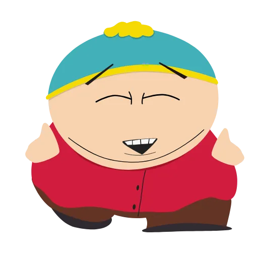 Стикер 8 Eric Cartman Animated