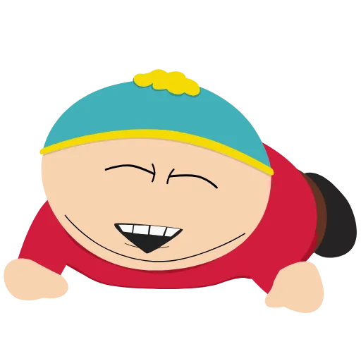 Стикер 4 Eric Cartman Animated