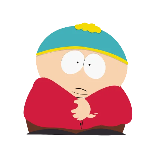 Стикер 5 Eric Cartman Animated