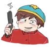 Стикер 55 Eric Cartman Random