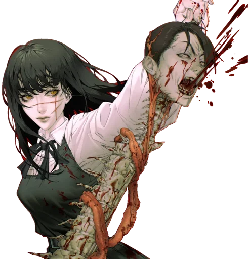 ☠ Стикер «Ero guro (Gore)» для Telegram