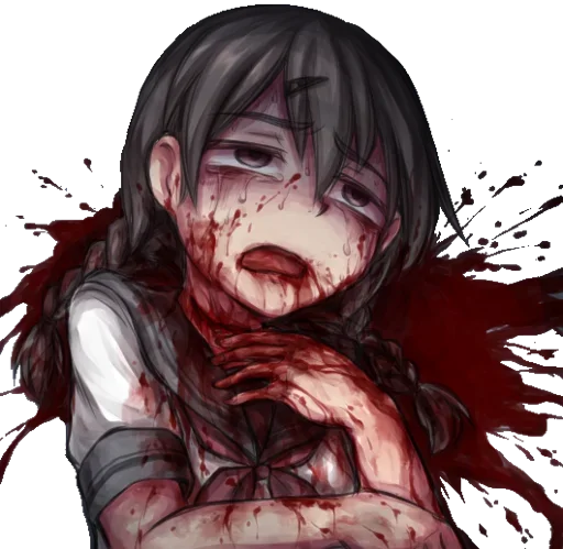 ☠ Стикер «Ero guro (Gore)» для Telegram