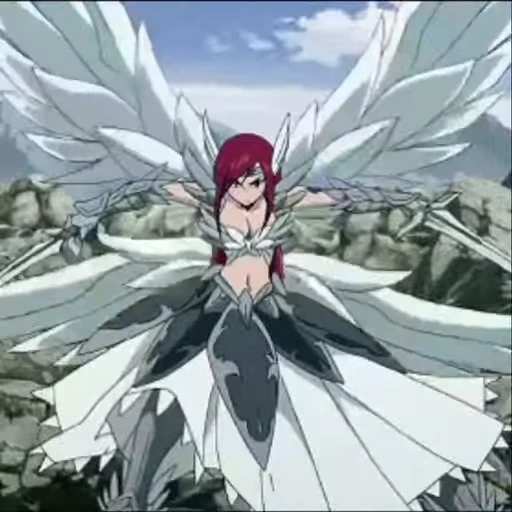 👼 Стикер «Erza Scarlet» для Telegram