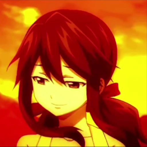 🥹 Стикер «Erza Scarlet» для Telegram