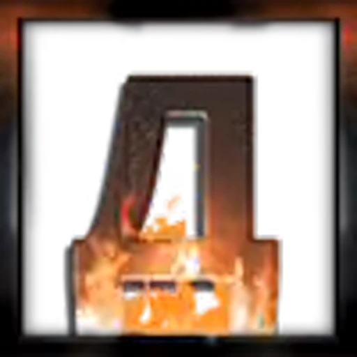 🔥 Эмодзи «Буквы в огне» для Telegram
