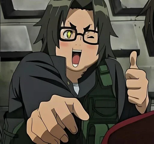😉 Стикер «Highschool of the Dead» для Telegram