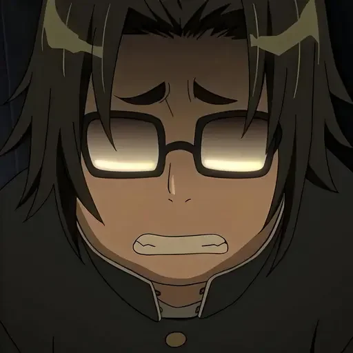 😰 Стикер «Highschool of the Dead» для Telegram