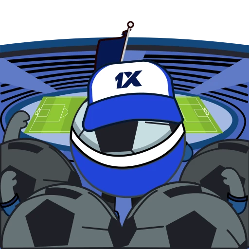 🏟 Стикер «1x Euro Championship» для Telegram
