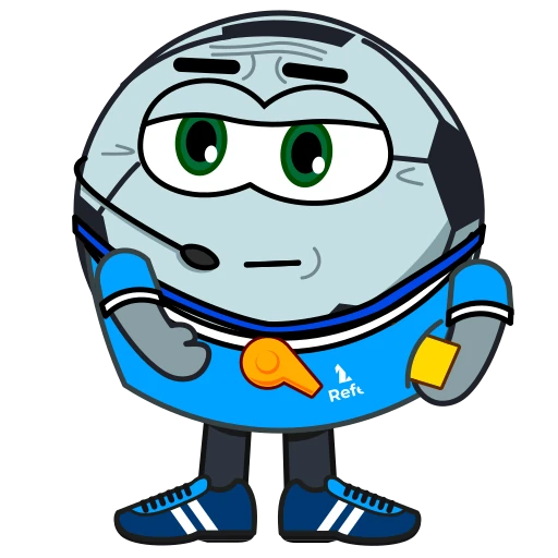 Стикерпак 1x Euro Championship для Telegram
