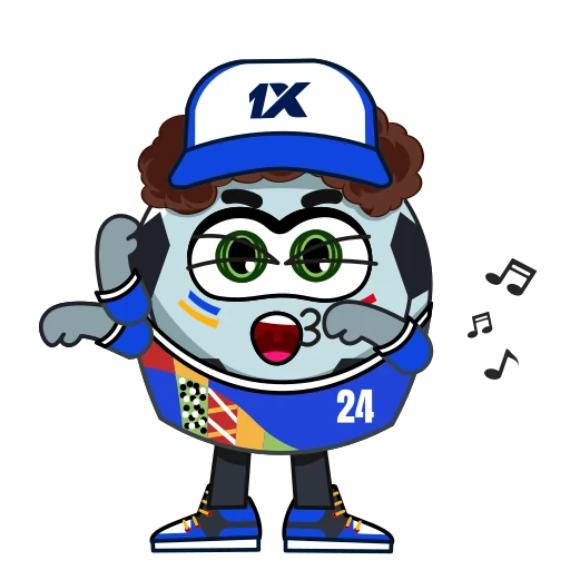 🗣 Стикер «1x Euro Championship» для Telegram