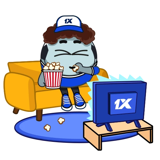 🍿 Стикер «1x Euro Championship» для Telegram