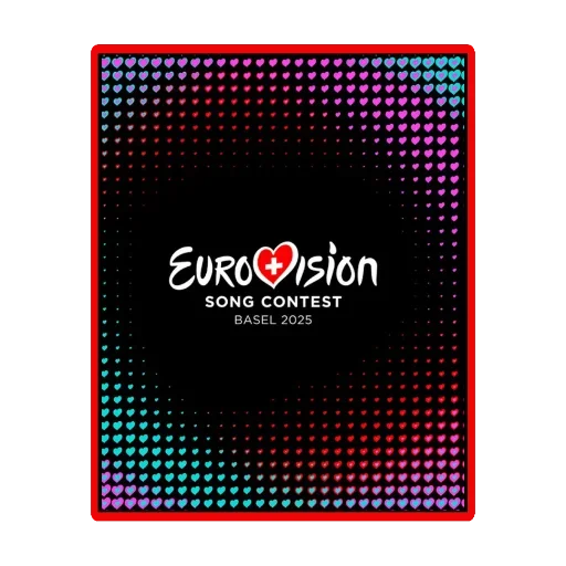 🇨🇭 Стикер «Eurovision 2025» для Telegram