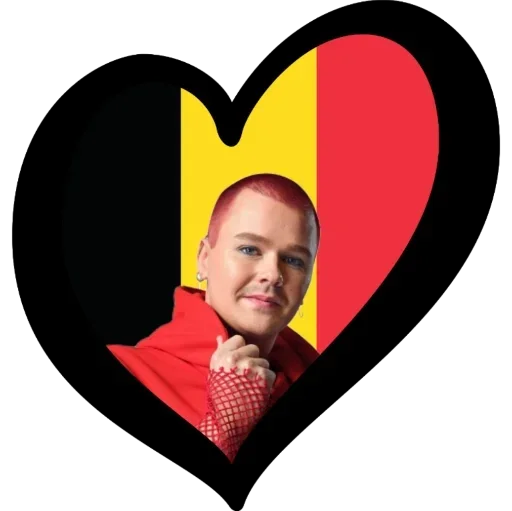 🇧🇪 Стикер «Eurovision 2025» для Telegram