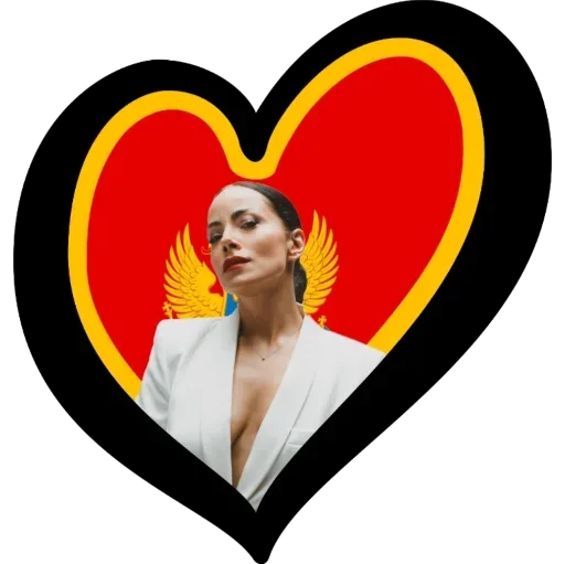 🇲🇪 Стикер «Eurovision 2025» для Telegram