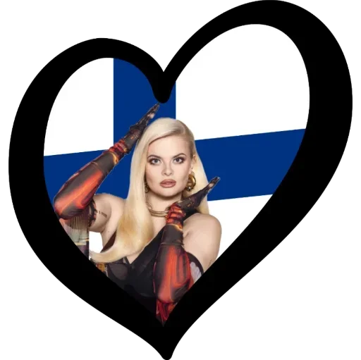 🇫🇮 Стикер «Eurovision 2025» для Telegram