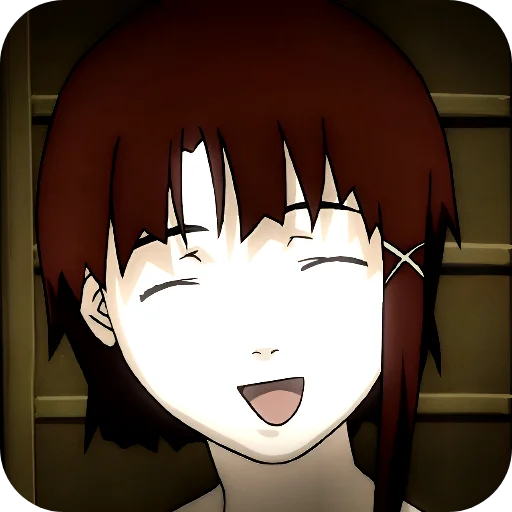 🥰 Стикер «Lain Iwakura» для Telegram
