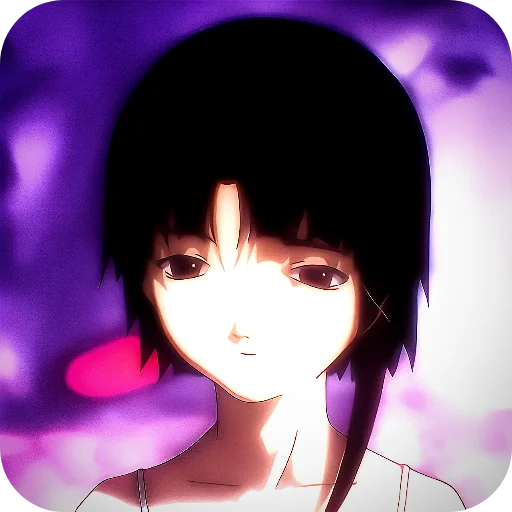 🥰 Стикер «Lain Iwakura» для Telegram