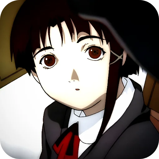 🤨 Стикер «Lain Iwakura» для Telegram