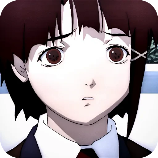 😞 Стикер «Lain Iwakura» для Telegram