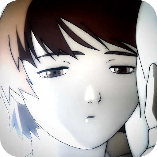 😞 Стикер «Lain Iwakura» для Telegram