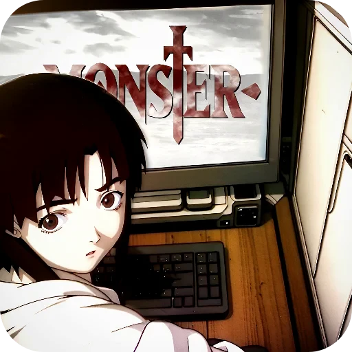 🤨 Стикер «Lain Iwakura» для Telegram