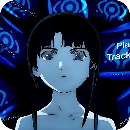 😤 Стикер «Lain Iwakura» для Telegram