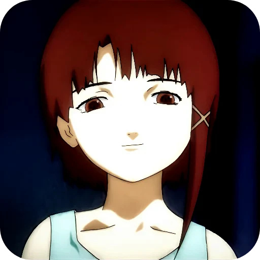 😁 Стикер «Lain Iwakura» для Telegram