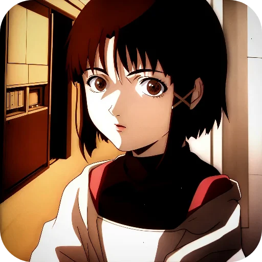🤨 Стикер «Lain Iwakura» для Telegram