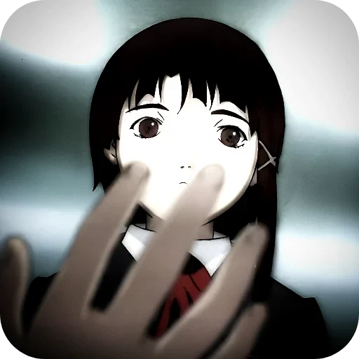 💀 Стикер «Lain Iwakura» для Telegram