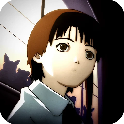🤨 Стикер «Lain Iwakura» для Telegram