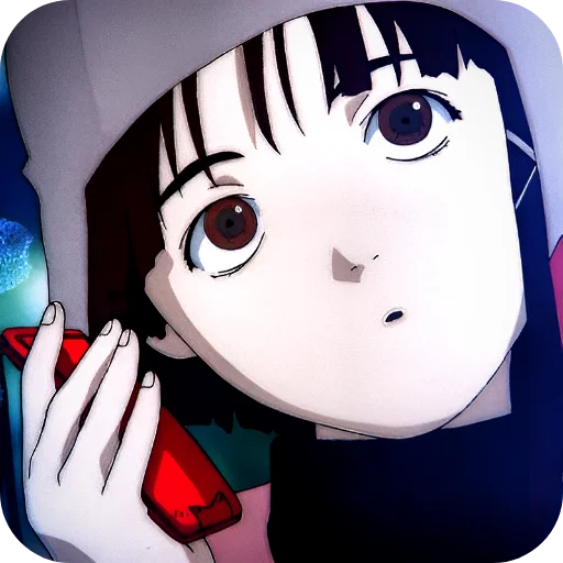 🤨 Стикер «Lain Iwakura» для Telegram
