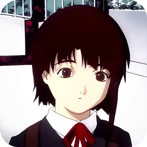 🤨 Стикер «Lain Iwakura» для Telegram