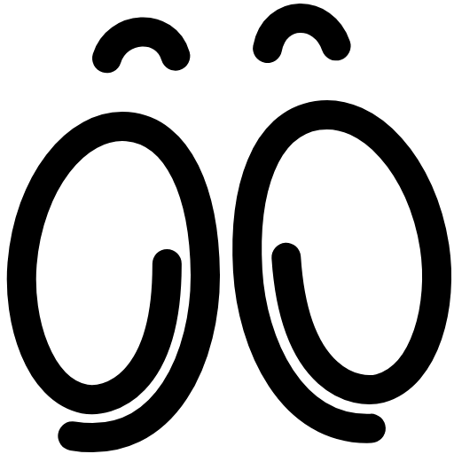 Стикер 55 Eyes Icons