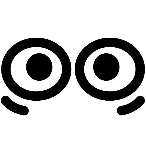 Стикер 32 Eyes Icons